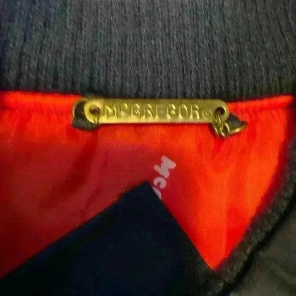 Vintage‎ Mcgregor Winter Men’s Bomber Jacket Navy Blue Size Large Excellent - Picture 15 of 15